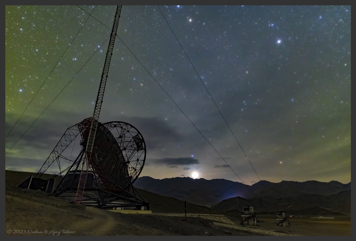 *Venus Rises at the Star Party*

On the last night of the HDSR Star Party at about 3am, Neelam set out with her Camera and Tripod. She clicked several sequences at various locations, generally favouring the eastern direction.