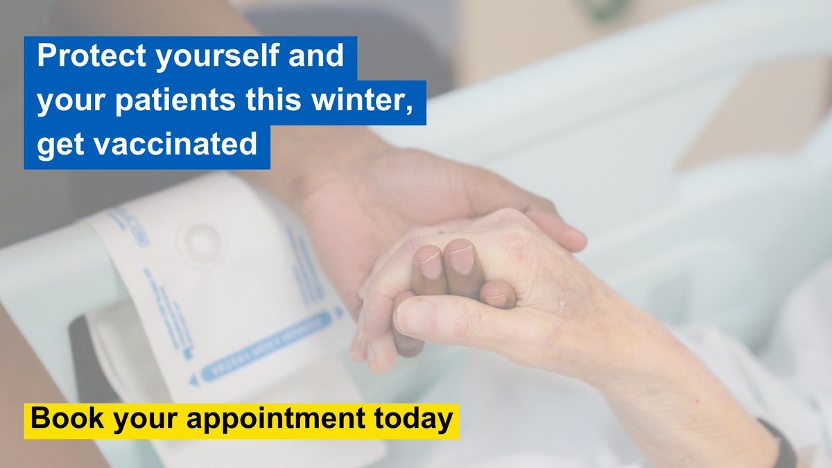 Vaccinations are our best defence against flu and Covid-19 ahead of what could be a very challenging winter. We have brought our vaccination programme forward in line with expert guidance. Book your vaccine today: bookings.imperial.nhs.uk/?dlid=BookingE…