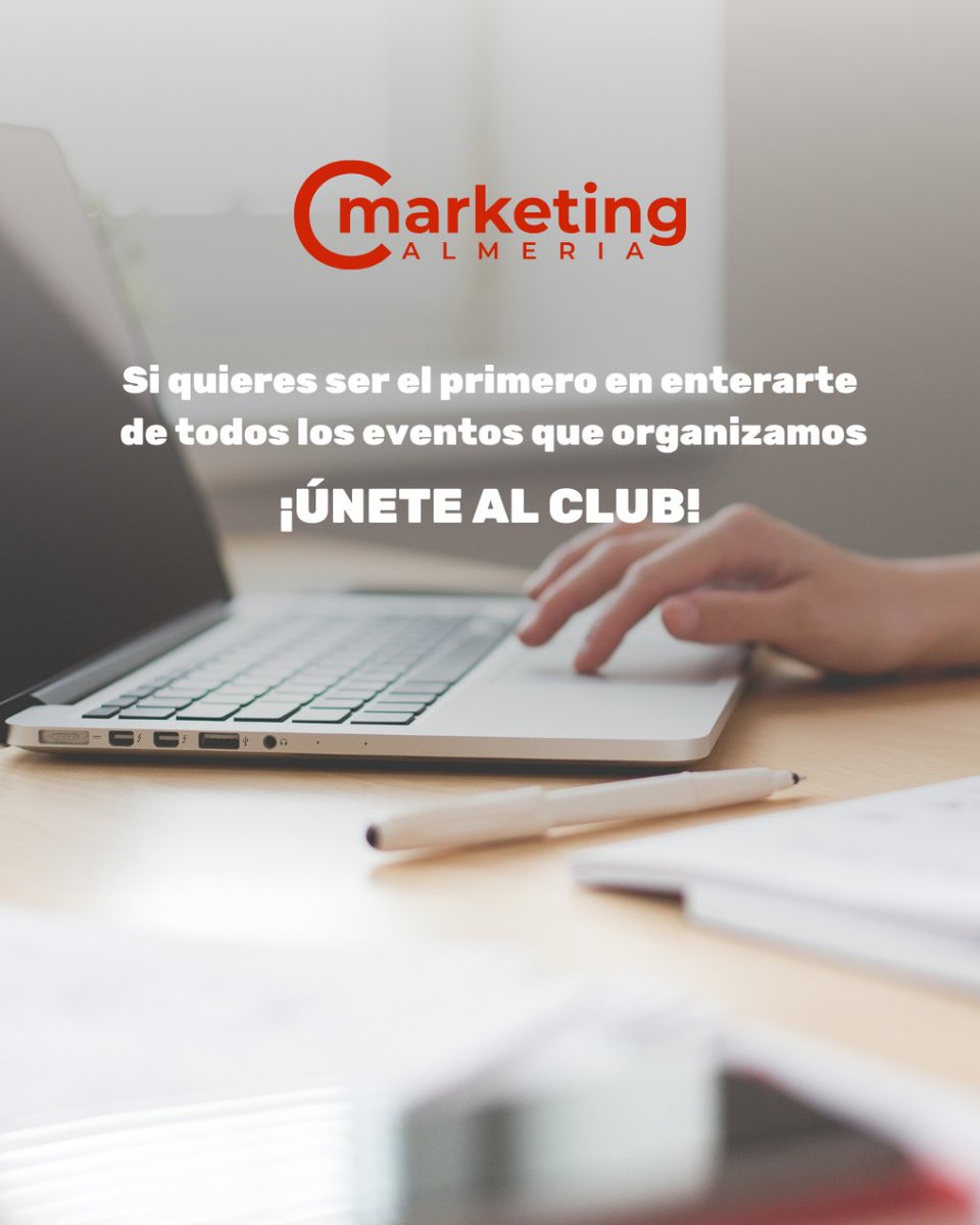 🚀✨ ¿Quieres asistir a todos nuestras actividades y eventos?

👉 Si la respuesta es sí, ¡hazte socio del Club de Marketing de Almería!

Infórmate en nuestra web y forma parte de esta gran familia de marketing 👉 cmarketingalmeria.es

#clubdemarketingalmeria