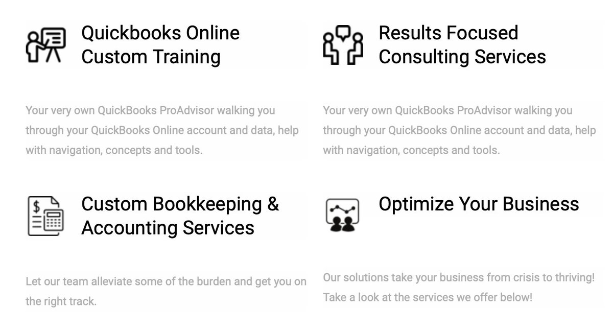 BzSolutionbyDsg's tweet photo. A SNAPSHOT OF SERVICES WE OFFER. 
Need help with controls, operations, processes, automation and general business needs? Let us provide the consultative support your organization needs. Our approach is engaging and results-oriented.

Amanda Davis
https://t.co/PwcZ7TuAkc https://t.co/Kcu6TSLY3t