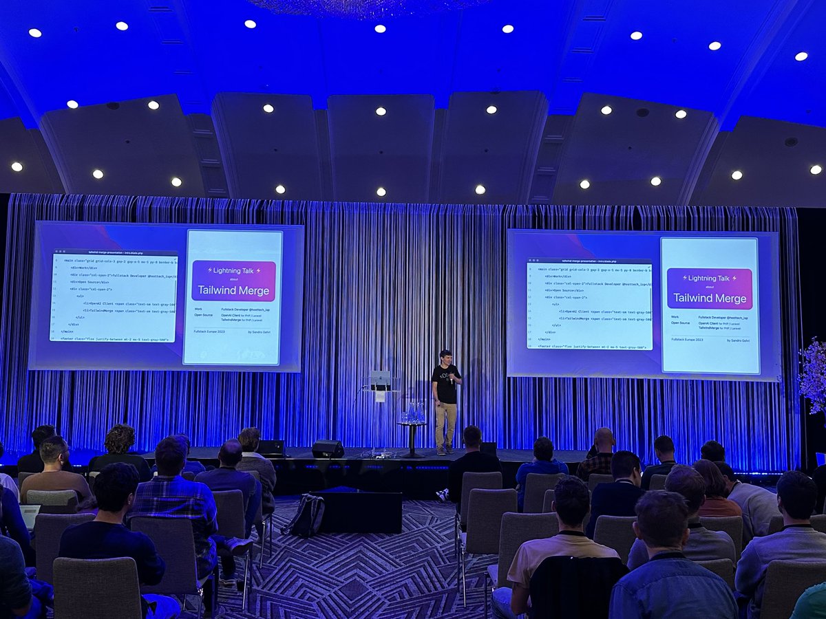 Full Stack Europe tweet media