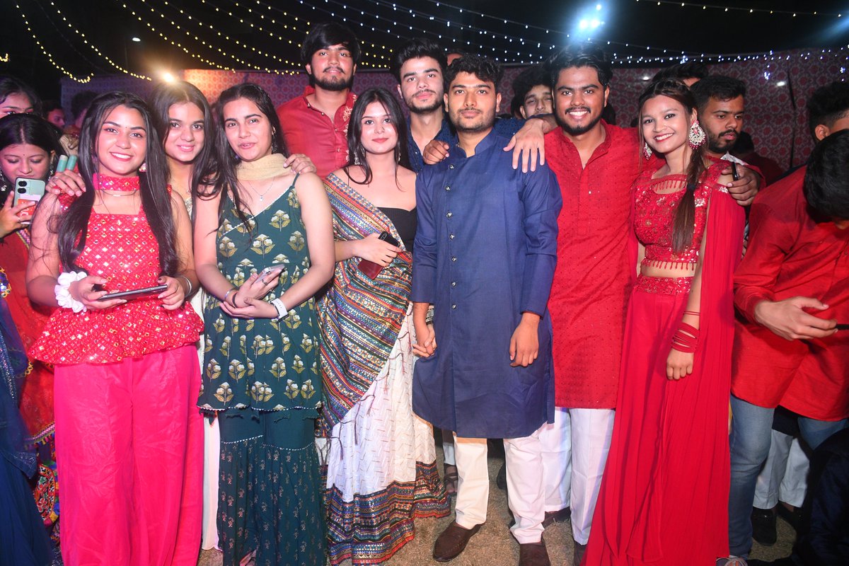 KCCinstitutes's tweet photo. On 19 October, the Dance society, Sway of KCCILEH organised Dandiya Night which was a vibrant celebration that brought together students in a spirit of joy and camaraderie. 

#kcc #kccinstitutes #kcciilhe #kccitm #ggsipu #ipuniversity #aktu #bba #bca #bajmc #bcomh #btech https://t.co/y6DmRkWCI5