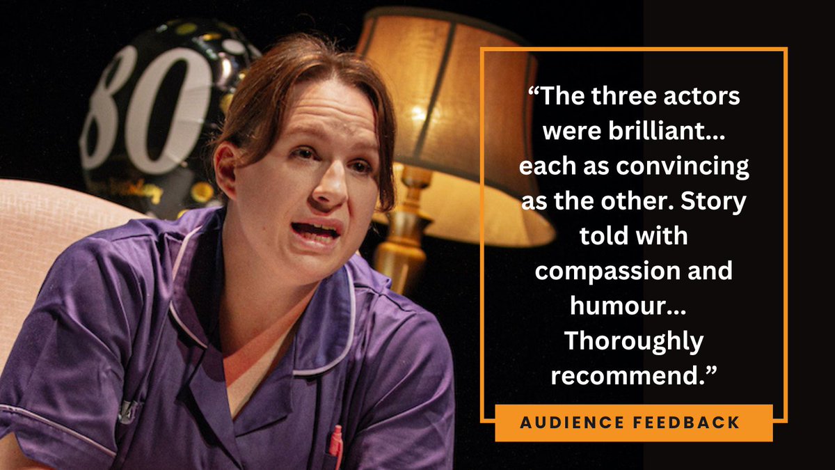 We're nearly halfway through the #BeyondCaring tour &amp; the play is proving to be a big hit with audiences. See what they have had to say... 💬

🎟️beyond-caring.co.uk 
📷 @mattjamie