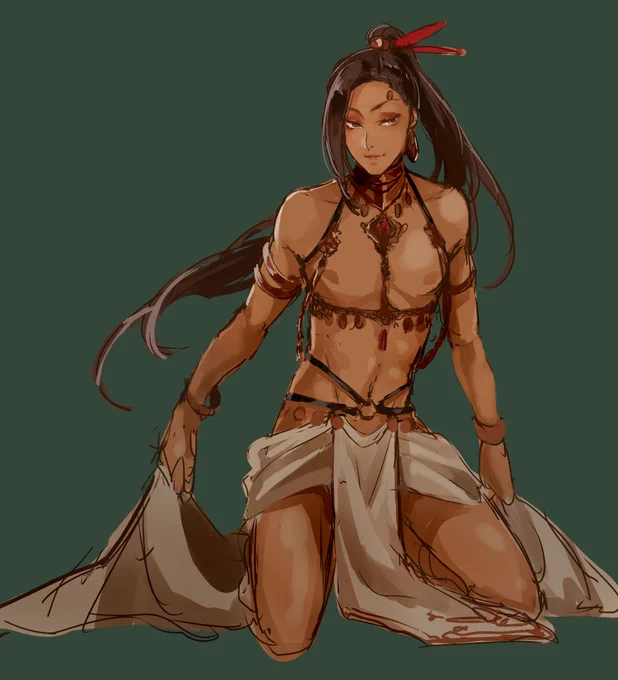 ※肌色注意 sukebeな気持ちで描いたくん出てきたので供養