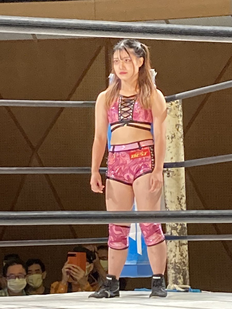 Yu18862521's tweet photo. YUNA選手の大阪初試合！
これからのご活躍期待しています！
#SENJO 
#YUNA https://t.co/MsxoZI1R3a