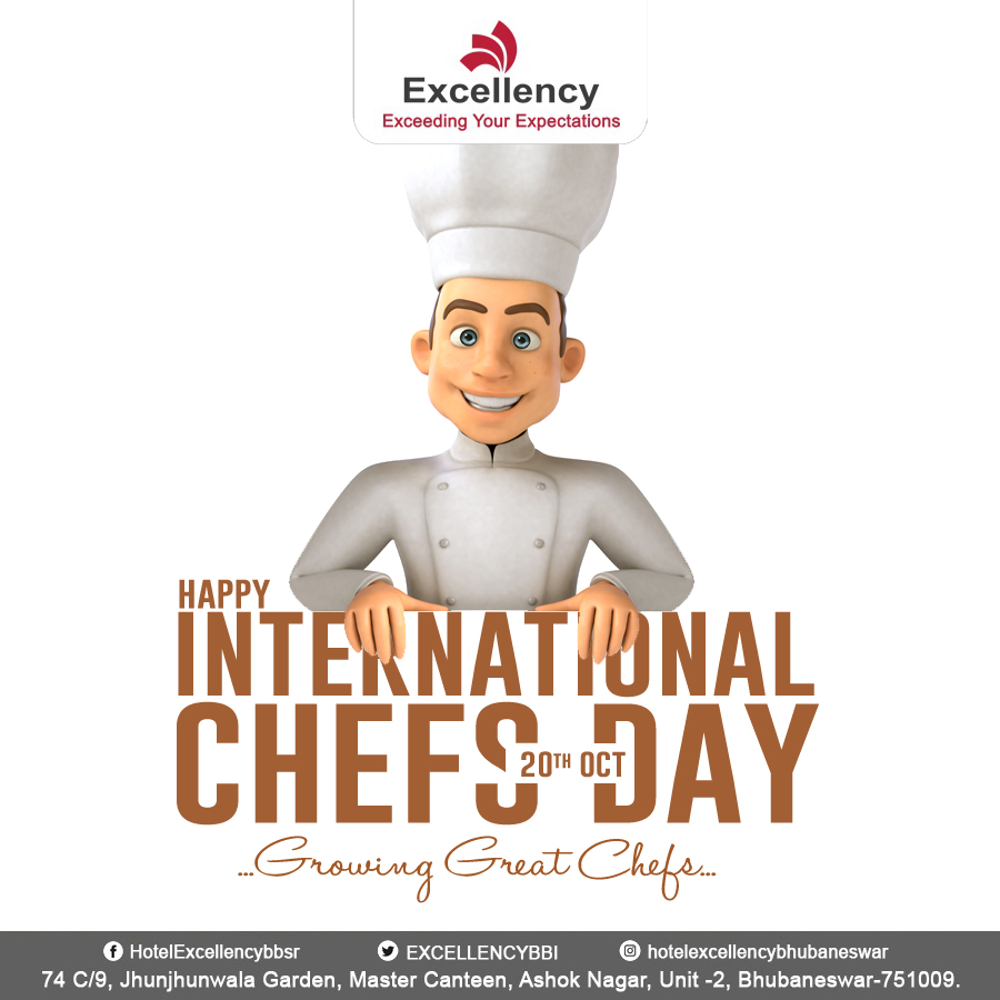 Hotel Excellency Bhubaneswar wishing you a very happy #internationalchefday2023.
#chef #chefsday #CulinaryMagic #food #foodie #hotelchef #cooking #GrowingGreatChefs
