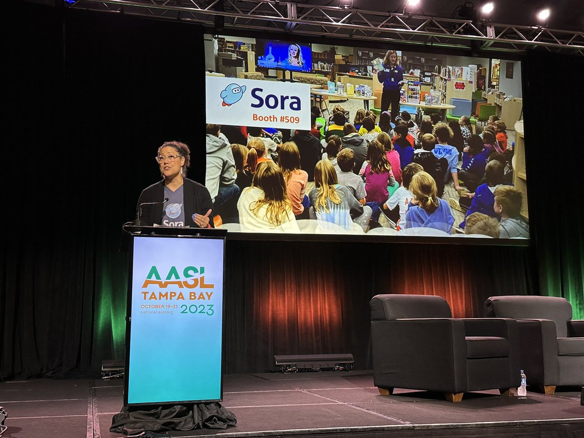 LibraryL's tweet image. Thank you @OverDriveEd for supporting @aasl #AASL23, school librarians, and our learners!