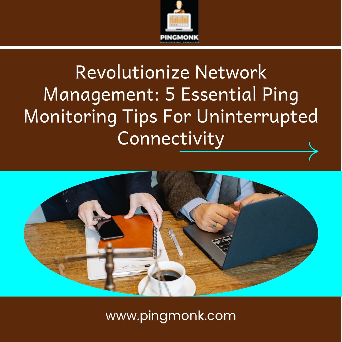 Ping_Monk001's tweet image. Revolutionize network management with these 5 essential ping monitoring tips for uninterrupted connectivity. Optimize pinging frequency, monitor multiple devices, set up strategic alerts, analyze response times, and prioritize critical devices
#pingmonk