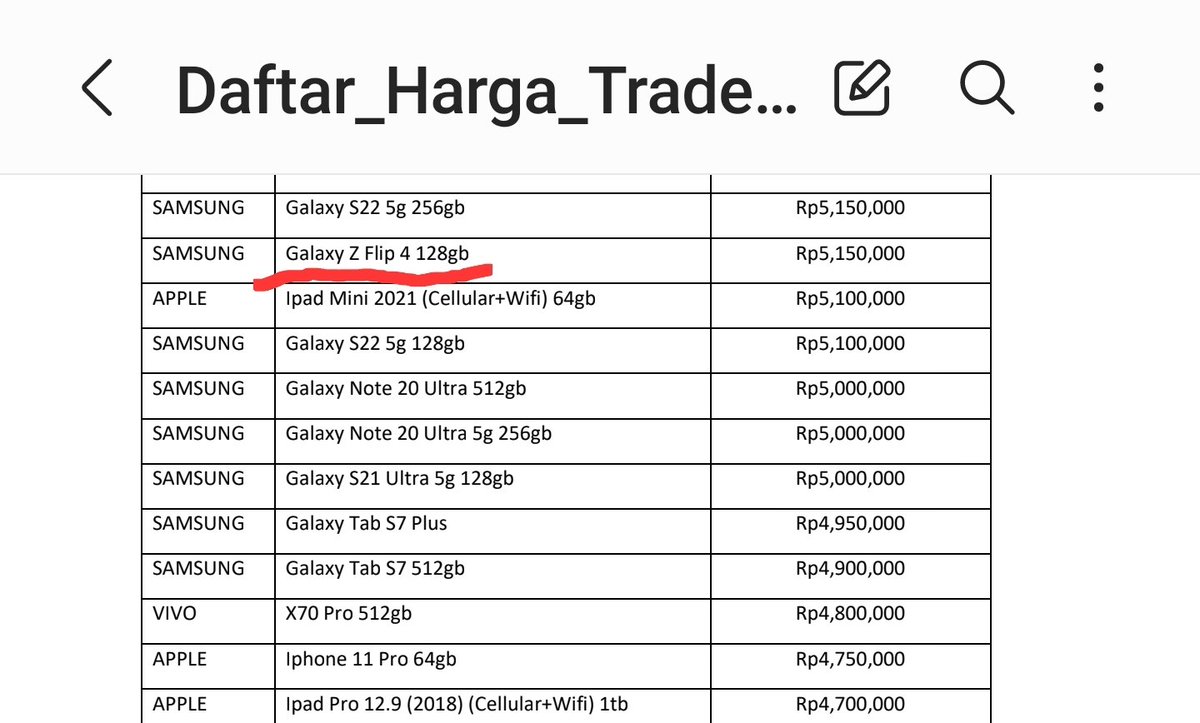 apidhnr's tweet photo. @rigaz29 @ryanurzha Ini di website samsung Z Flip 4 128gb dihargain 5,1 juta kok, ini serius gada yg cek sendiri lagi dan cuman percaya gtu aja sama orang asing?? Kok kayak bapak2 kena hoax aja sih... https://t.co/Cd2oSSk0S5