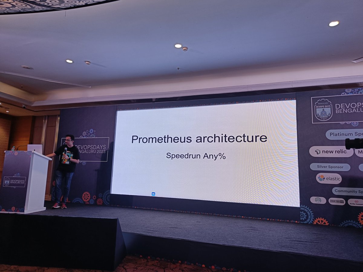 rajat404's tweet image. Lightening talk by @ImportHuman
Come for the jokes. Stay for the gyaan.

@devopsdays_blr #DevOpsDaysBLR