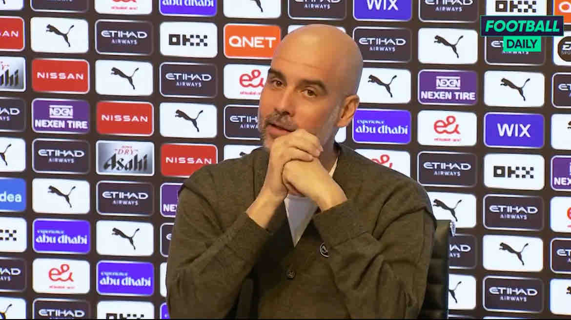 BarcaTimes's tweet photo. 🚨🎙️| Pep Guardiola: “Who should win the ballon Messi or Halaand? 

The Ballon d’Or has to be two sections. One for Messi, and after look for the others. The worst season of Messi is the best for the rest.” 🇦🇷🇳🇴 https://t.co/jcqbx6nxqr