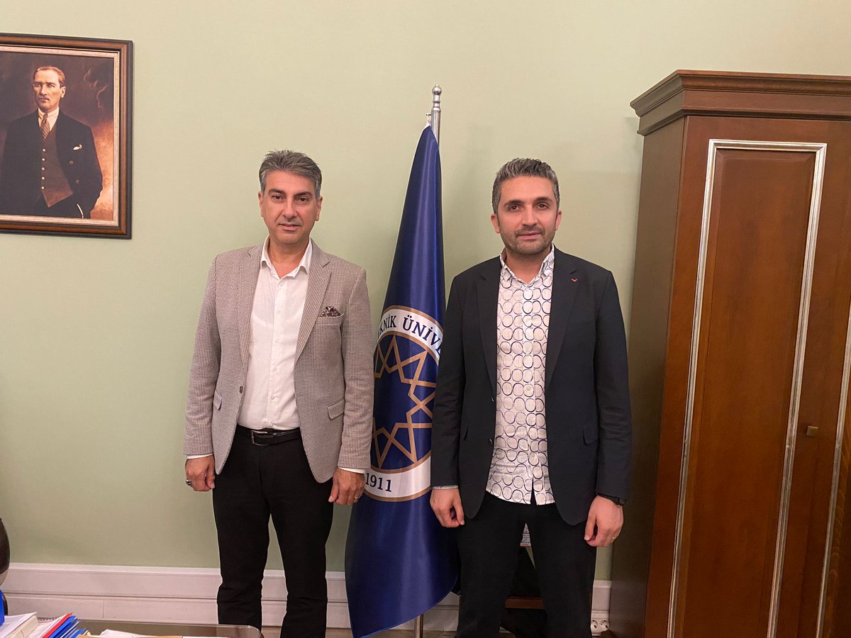 Yıldız teknik üniversitesi genel sekreteri kıymetli abim Ahmet Karahan'ı ziyarete geldim🙏 <a href="/ayukselk/">Ahmet Y. Karahan</a>