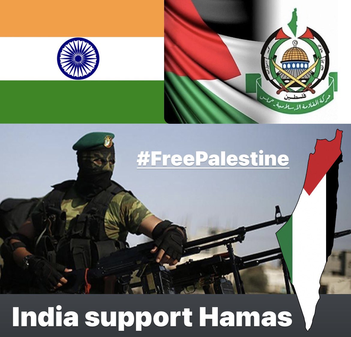 Memang mereka mudah koyak bila dikaitkan dengan Hamas.. Kalau nampak ada komen mereka, cubalah guna gambar ni dan ayat, "phool sapport saarr" 😅