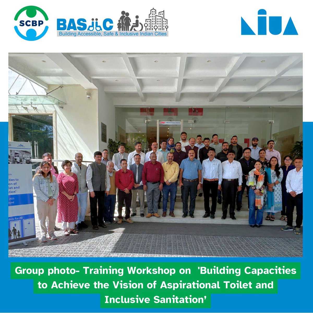 NIUA_India (@niua_india) on Twitter photo Yesterday, #BASIIC and #SCBP program of <a href="/NIUA_India/">NIUA_India</a> conducted a #twoday #trainingworkshop of city officals from Uttarkhand on '#BuildingCapacities to Achieve the #VisionofAspirationalToilet & #InclusiveSanitation'
#SwachevumSugamyauttarakhand #InclusionMatters #CWIS Yesterday, #BASIIC and #SCBP program of <a href="/NIUA_India/">NIUA_India</a> conducted a #twoday #trainingworkshop of city officals from Uttarkhand on '#BuildingCapacities to Achieve the #VisionofAspirationalToilet & #InclusiveSanitation'
#SwachevumSugamyauttarakhand #InclusionMatters #CWIS
