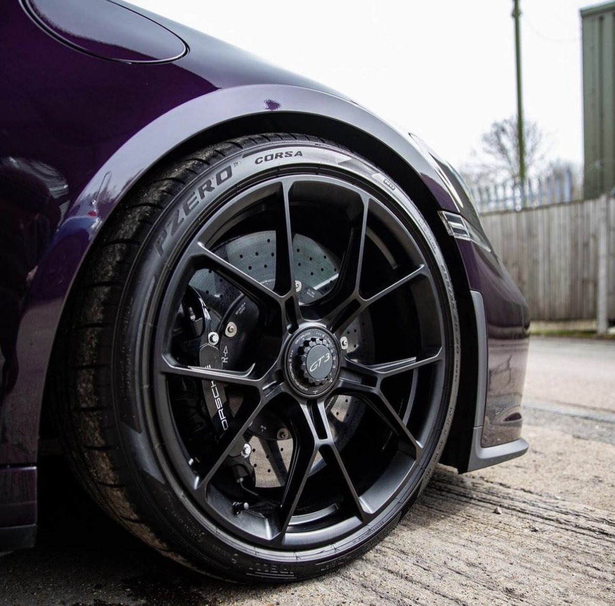PorscheCIub's tweet photo. Paint-to-Sample Viola Metallic 992 GT3 https://t.co/aP7cGMAR9i