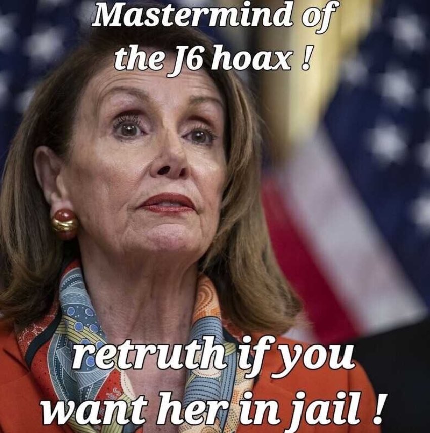 Chicago1Ray's tweet photo. Most Americans think Nancy Pelosi orchestrated J6 what do you folks have to say https://t.co/utXkp6XyuH