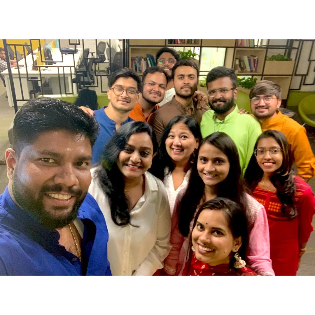 joshsoftware's tweet photo. Embracing the spirit of unity and tradition! Our office came alive with the vibrant colors and infectious energy of Navratri. Check out these glimpses of our festive celebrations!

#NavratriCelebrations #OfficeFun #lifeatjosh #joshsoftware https://t.co/QtXFMsr8mm