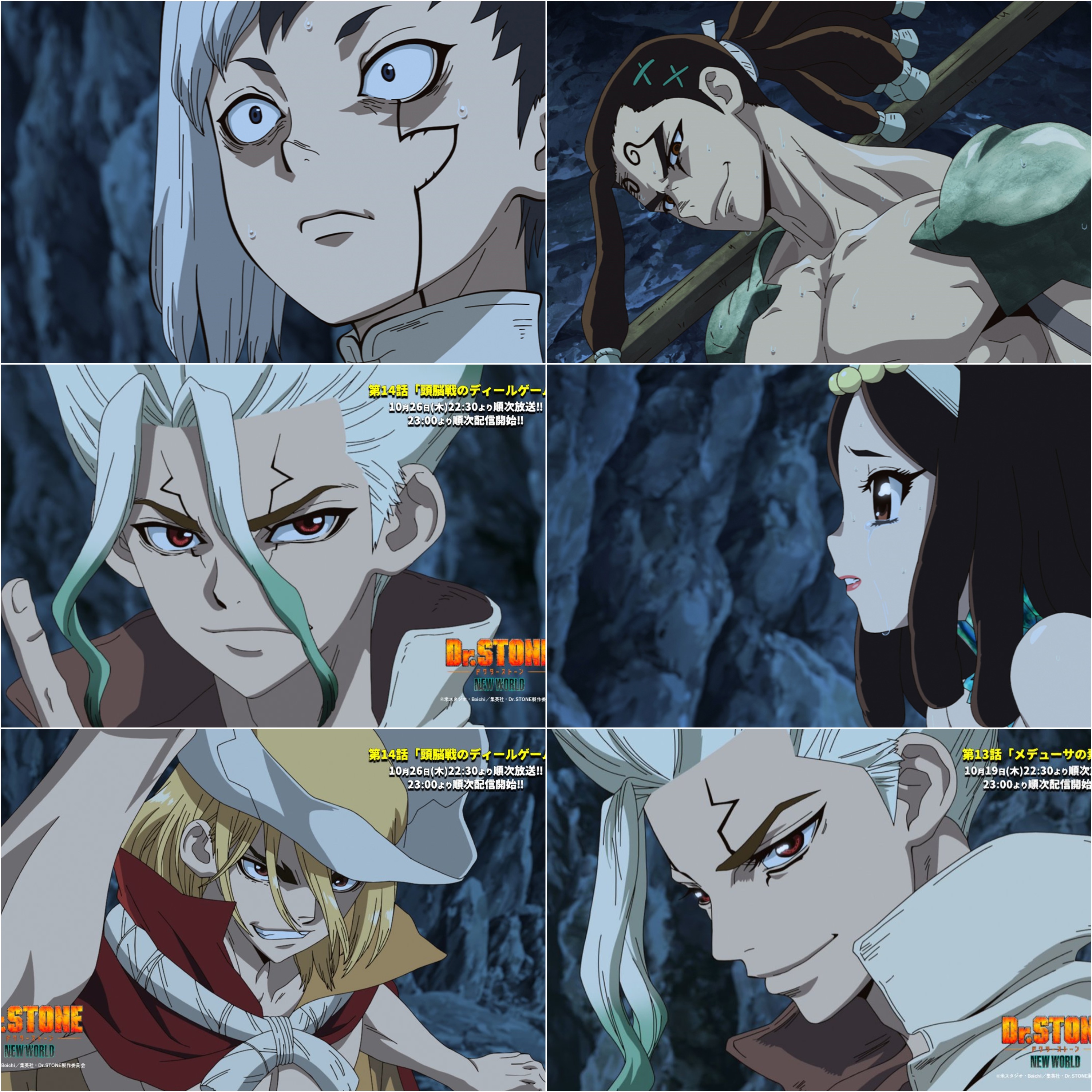 Manga Thrill on X: Dr. Stone Season Episode 14 Episode Preview Images  Revealed! Release Date: October 26, 2023 - Title: Brain battle deal game   / X