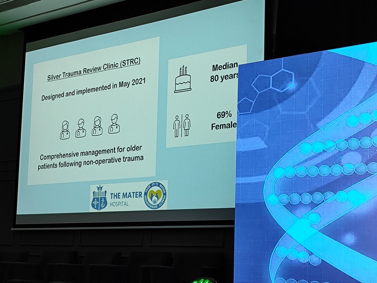#23IAEM the Silver Trauma Review Clinic and it's evidence has been published recently in the EMJ - check it out!!