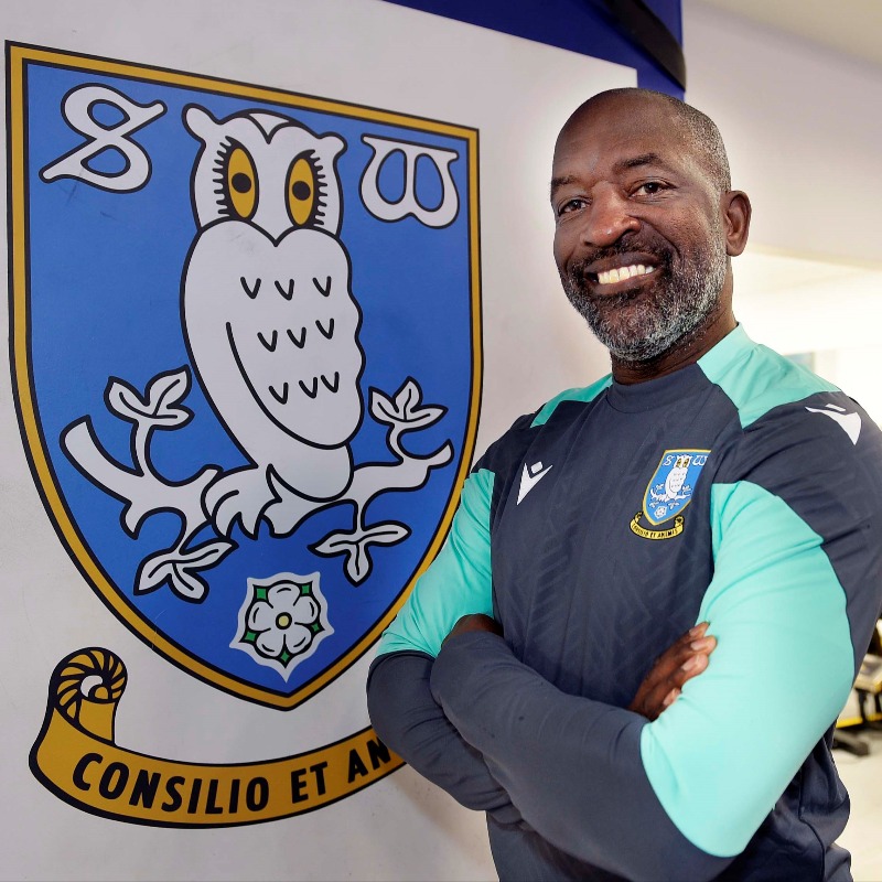 swfc's tweet photo. Chris Powell has joined Danny Röhl's backroom staff as Assistant Coach 🦉

Welcome to Wednesday, Chris! 

#swfc