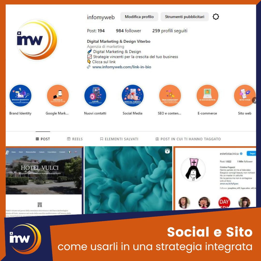 infomyweb's tweet image. 𝐋𝐚 𝐬𝐭𝐨𝐫𝐢𝐚 𝐝𝐢 𝐝𝐮𝐞 𝐚𝐦𝐢𝐜𝐢 𝐢𝐧𝐬𝐞𝐩𝐚𝐫𝐚𝐛𝐢𝐥𝐢 𝐜𝐡𝐞 𝐬𝐢 𝐬𝐮𝐩𝐩𝐨𝐫𝐭𝐚𝐧𝐨 𝐚 𝐯𝐢𝐜𝐞𝐧𝐝𝐚 
Social media e Sito web SEO, da utilizzare congiuntamente all'interno di una strategia integrata volta a promuovere un brand
infomyweb.com/digital-market…

#infomyweb