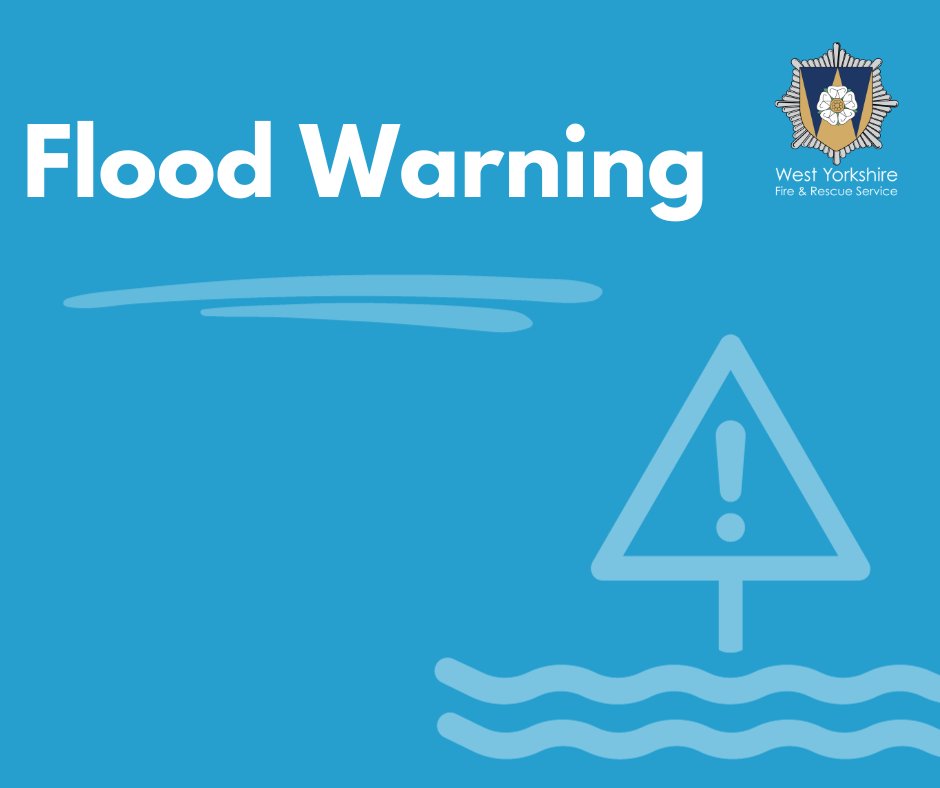 #Flood warnings and alerts have been issued across areas of West Yorkshire 💧⚠️ Know the risk of flooding in your area, prepare where necessary & act safely if flooding occurs 🔗 ow.ly/9tUr50PYXfj