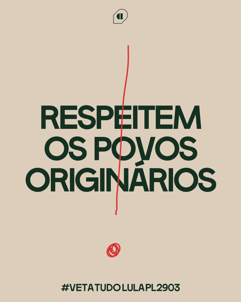 ApibOficial's tweet photo. O PL2903 permitirá que fazendeiros assinem contratos de produção com indígenas, liberando qualquer tipo de exploração das terras indígenas. #VetaTudoLulaPL2903 https://t.co/uvx9PSDc3s