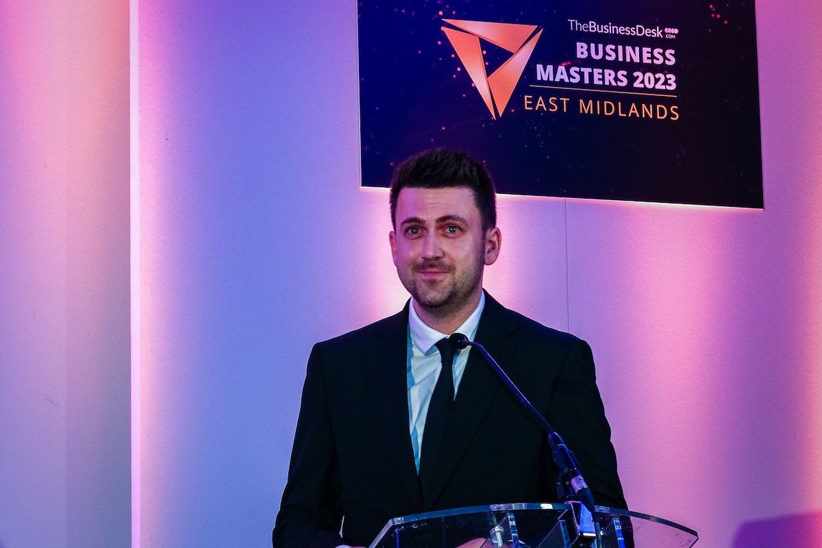 MatthewBonser1's tweet photo. A lovely evening with the @purposemediauk gang at the https://t.co/dAGIwivSyf #EMBM23!

We were category sponsors for the Medium Business award and was a pleasure to present on stage to the winners. It was great to bump into some familiar faces and clients too!
#awards #eastmids https://t.co/HSlGViEigt
