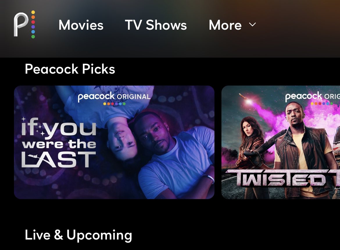 My movie is on <a href="/peacock/">Peacock</a> go see it please!