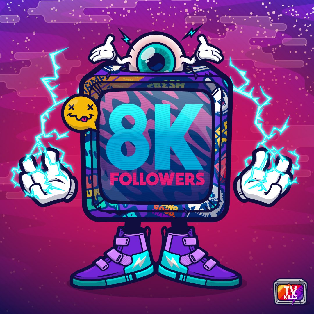 Grateful for the support of 8000 amazing followers, Thank you all. We will be releasing the roadmap phase 4 tomorrow‼️

Tag your #CNFT friends, Follow and Retweet to get a chance to win 200ADA 📺 

#CNFTCollection #CNFTCommunity #CNFTs #NFT #Twitter