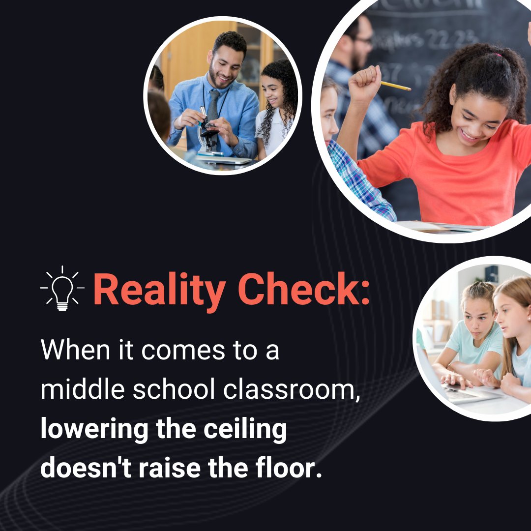 In our modern education system, most classrooms will teach at the “average” level… meaning they are catering to the average student.

Struggling students can’t benefit from “average” teaching, and advanced students are forced to stay at grade-level.