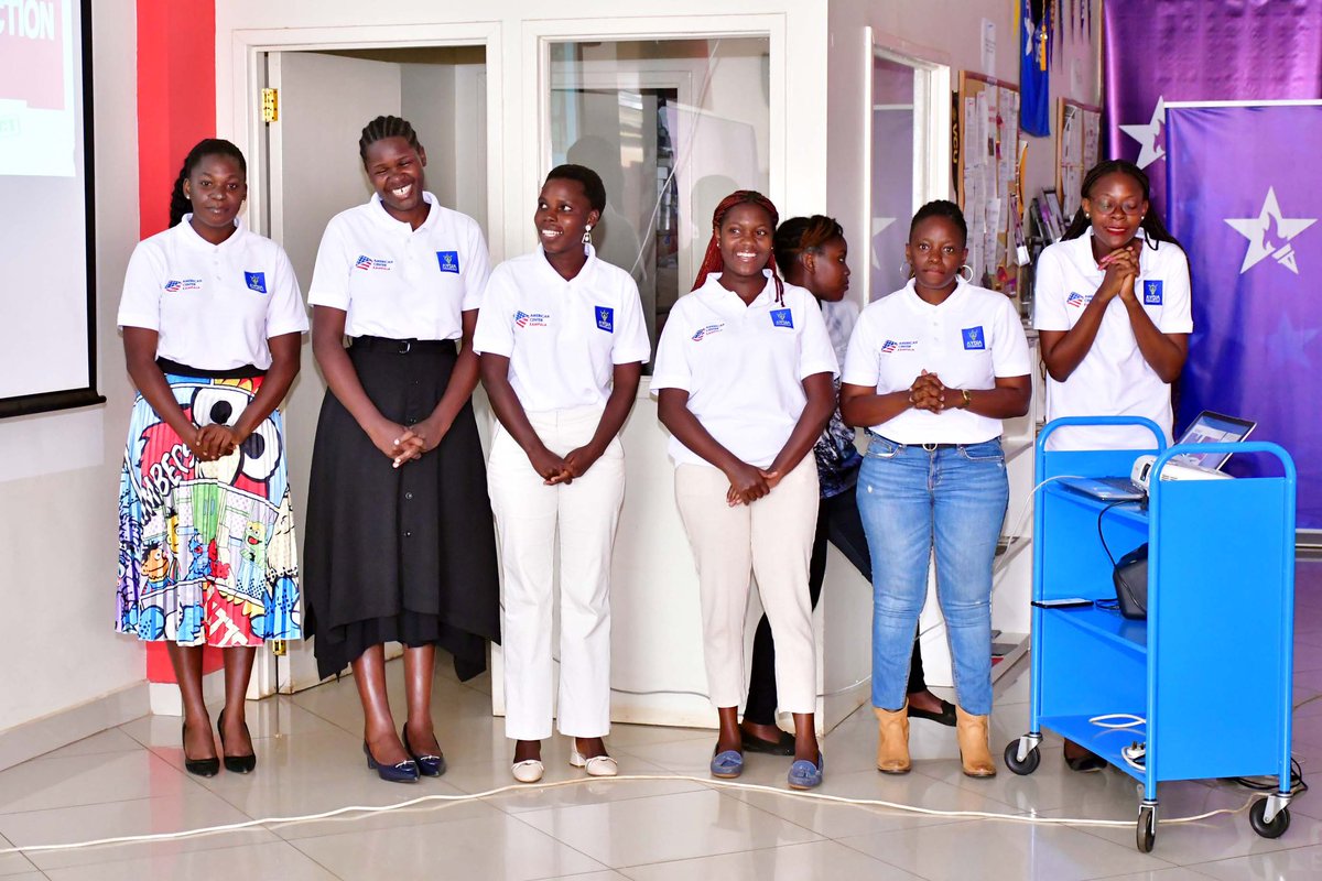AydiaGenderTech's tweet photo. The 🏆team (Cohort 7) pitched “SHE MART” for women by women Digital marketing platform to realize SDGs 1,5,8 &17. They believe that without digitalization achieving these by 2023 in Uganda may be hard. Thx @akellobanker @usmissionuganda.
#DigEconomy @UNCDFdigital #STEMbootcamp https://t.co/dI75IURxLF