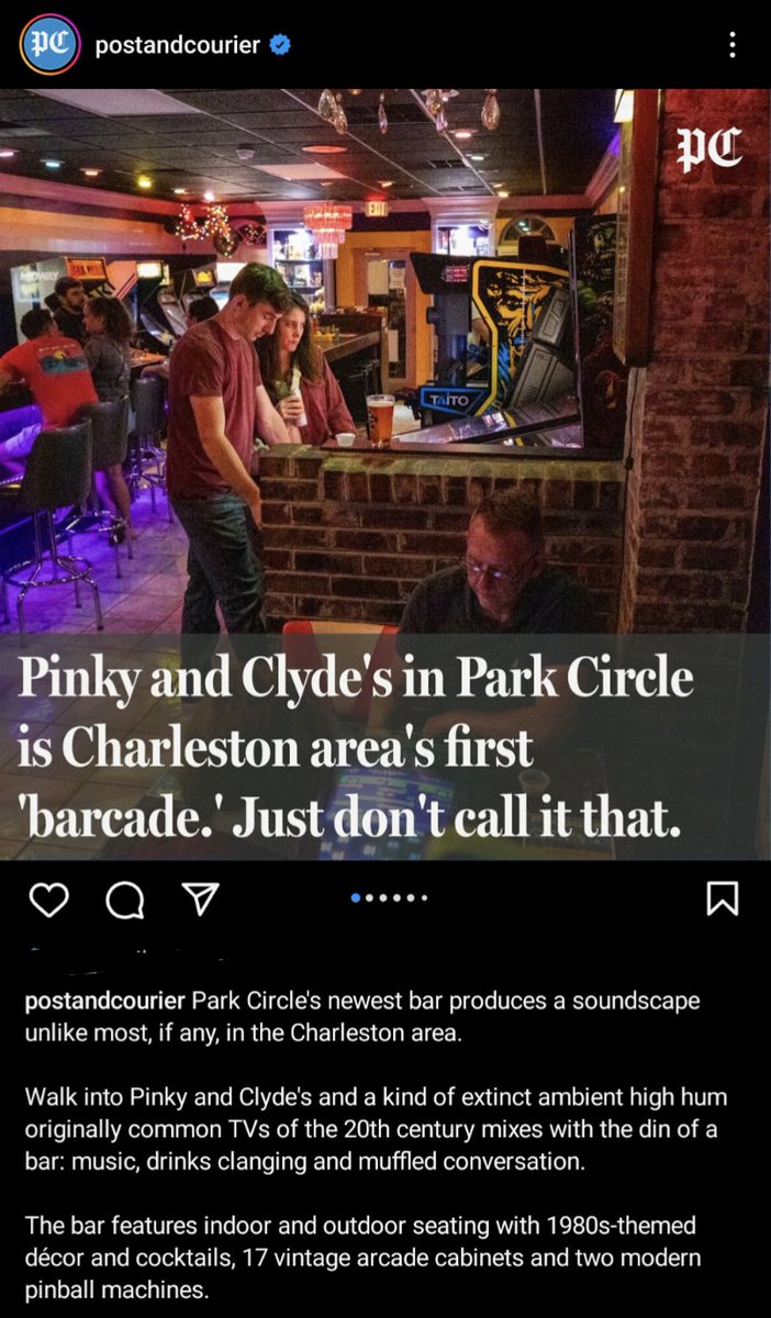 It's pronounced North Charleston. Don't be afraid to say it, because we're like Obi-Wan Kenobi....your only hope. 

Pinky &amp; Clyde's in NORTH Charleston is awesome, by the way. Check it out.