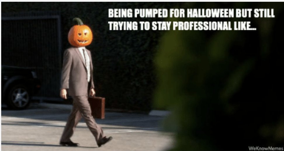 Creeping it real this Halloween! 👻🎃💀 #MemeMonday #Halloween #SpookySeason