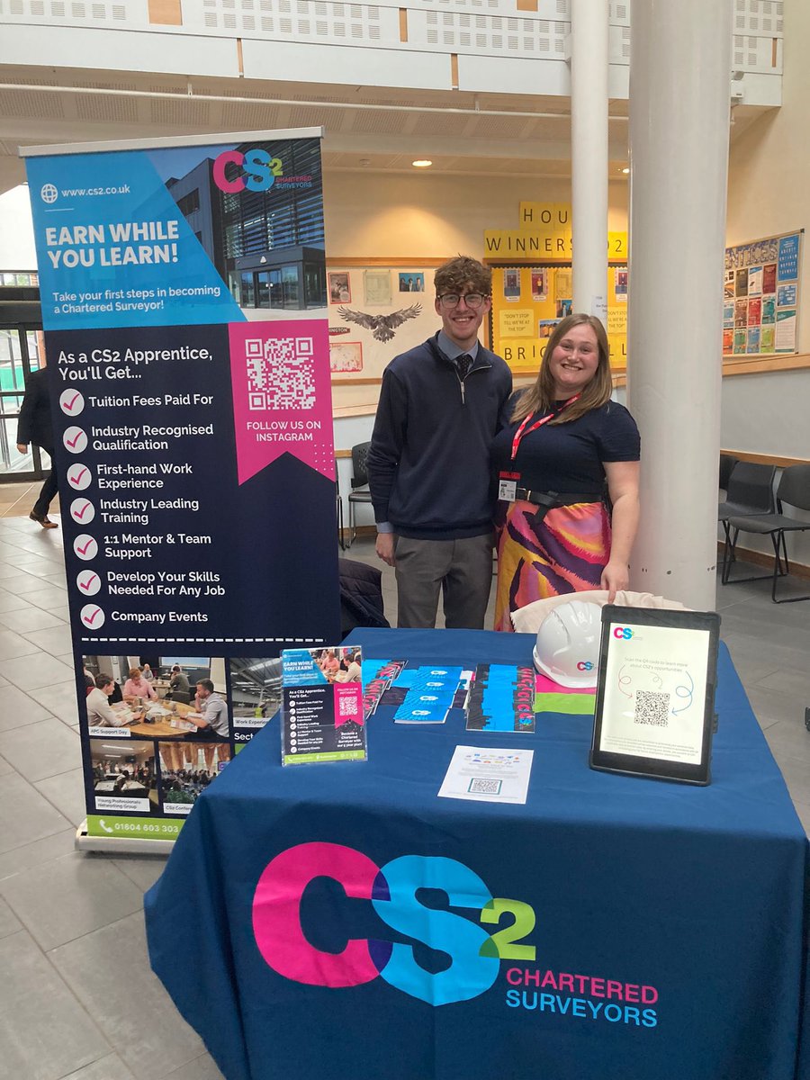 CS2 Surveyors (@cs2_surveyors) on Twitter photo A great morning at Northampton School For Boys career fair this morning! 📚✏️👏
At CS2, we offer apprenticeships, graduate schemes and work experience to help kickstart your career in a world of surveying💪
Contact recruitment@cs2.co.uk to find out more📧
#student #surveyor A great morning at Northampton School For Boys career fair this morning! 📚✏️👏
At CS2, we offer apprenticeships, graduate schemes and work experience to help kickstart your career in a world of surveying💪
Contact recruitment@cs2.co.uk to find out more📧
#student #surveyor