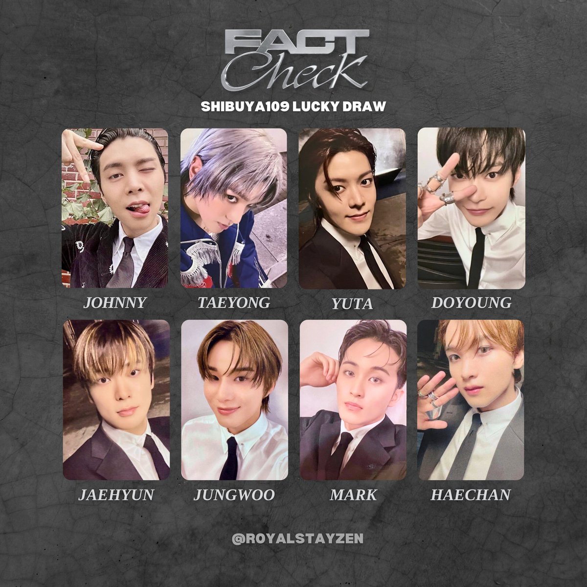 NCT127 factcheck 特典 ラキドロ トレカ ヘチャン NCT 127 Fact Check ヘチャン ショーケース限定トレカ｜Yahoo!フリマ