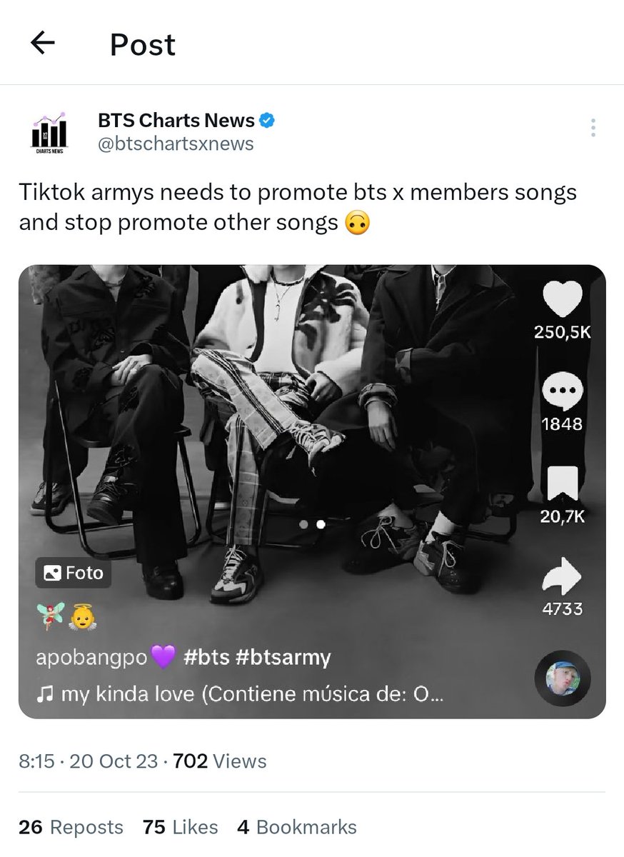 Btschartsdailys/btschartsdailyx/btschartsxnews Now we're policing what armys can and can't do 😬👀 so I'm guessing you don't like when bts covers or posts other songs, right?