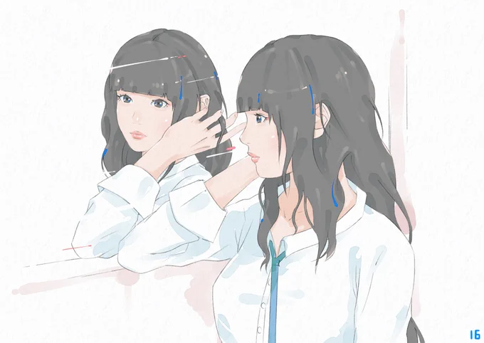 ラクガキです。無題211(Rework) #illustration