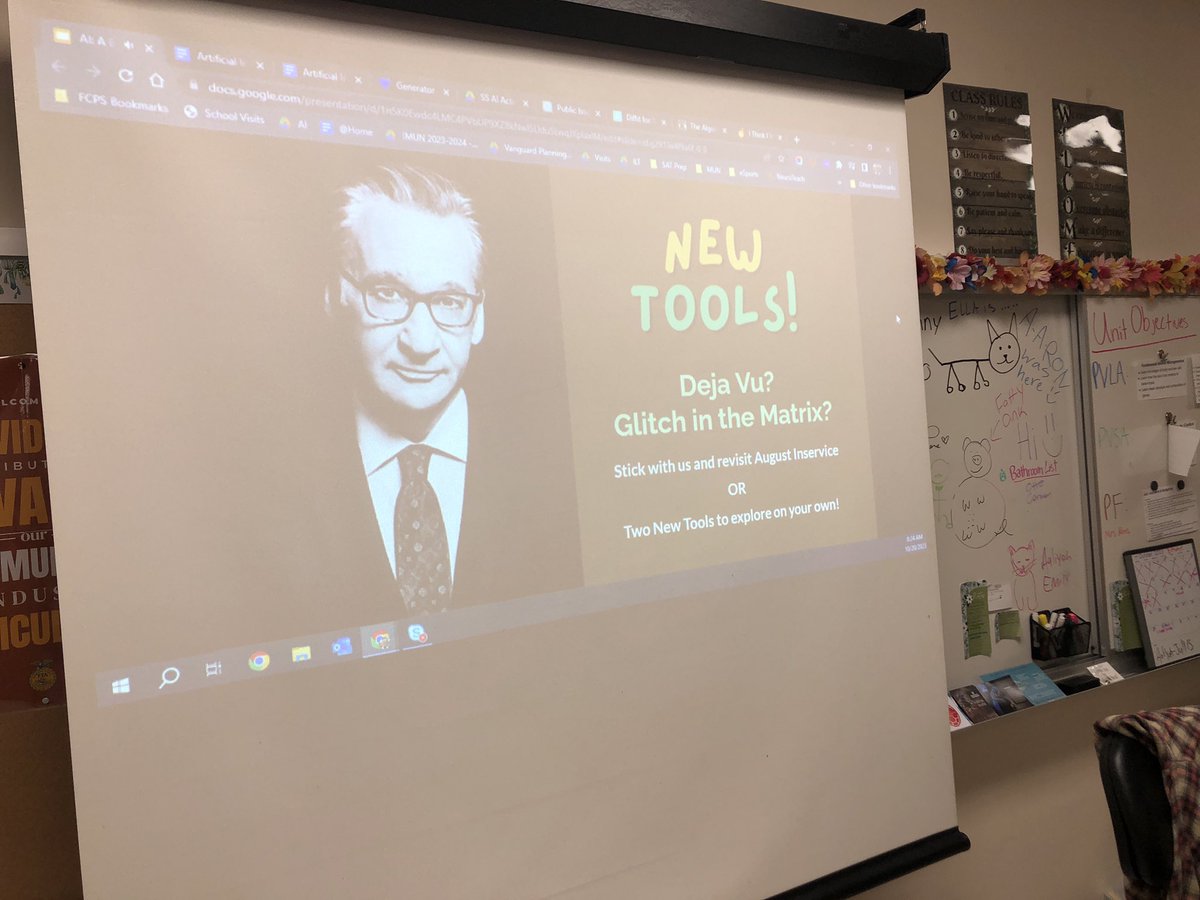 techtimetony's tweet image. New tools for new hires! Work smarter Not Harder. Excited to help make teachers’ lives a little bit easier through the magic of AI. #FCPSPL  @CLBernard20 @JamesHines_1