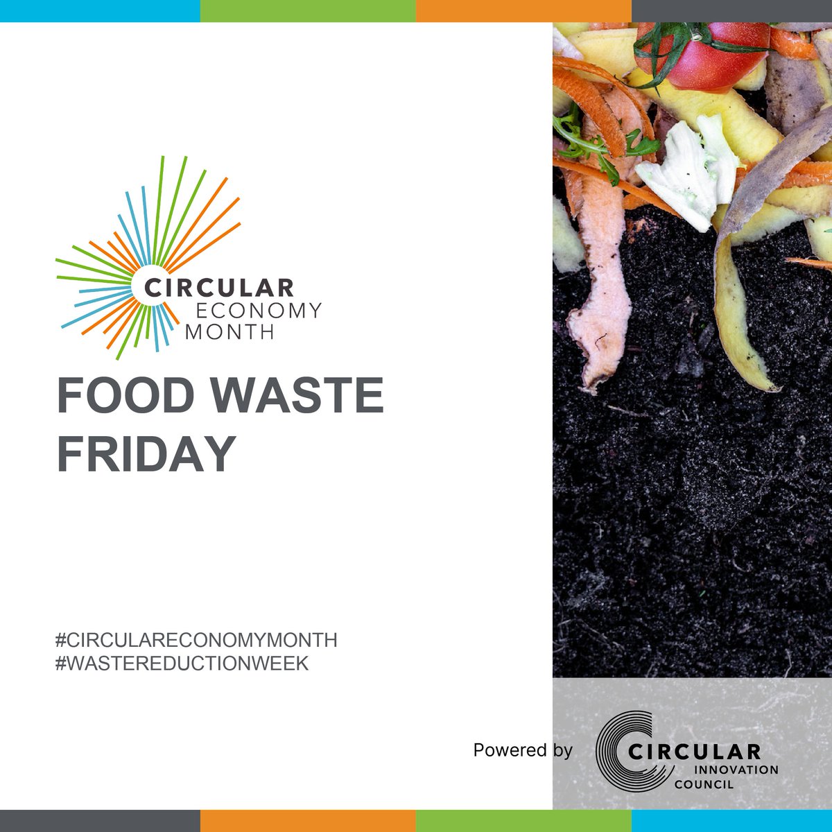 It’s #FoodWasteFriday, the 5th day of #WasteReductionWeek. Reduce food waste, save money, and support a circular system for food recovery and composting. Learn more: loom.ly/lqnzg8I
#CircularEconomyMonth