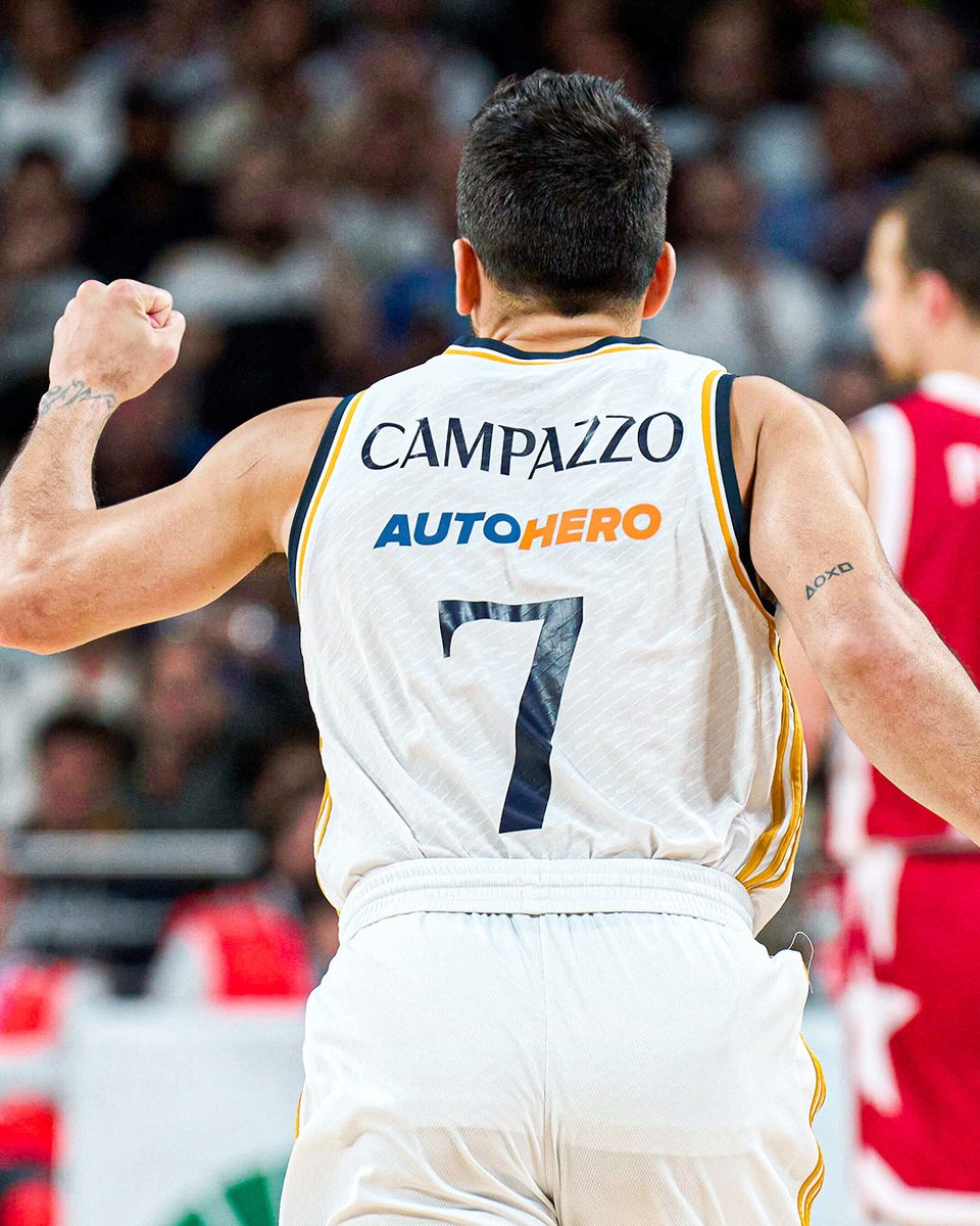 RMBaloncesto's tweet photo. 🎨🏀 @facucampazzo 𝑜 𝑒𝑙 𝑎𝑟𝑡𝑒 𝑑𝑒 𝑟𝑒𝑝𝑎𝑟𝑡𝑖𝑟 𝑗𝑢𝑒𝑔𝑜.
3⃣4⃣ asistencias en 4⃣ partidos | 8.5 de media
#HalaMadrid | @EuroLeague https://t.co/CacrrmgMjd