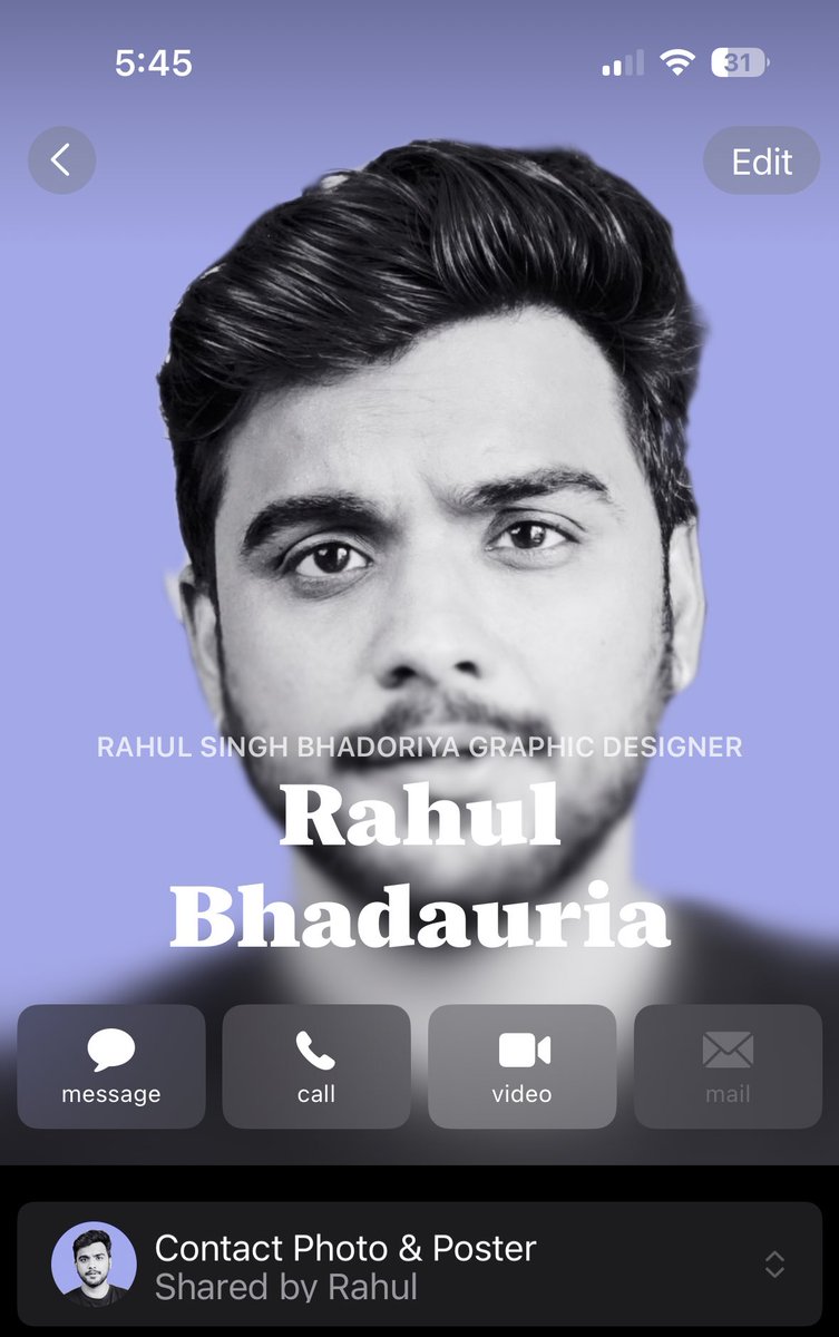 shashankUX's tweet image. Rahul is taking his iOS cover photo skills to the next level! 🚀 #iOS #DesignUpgrade 📈