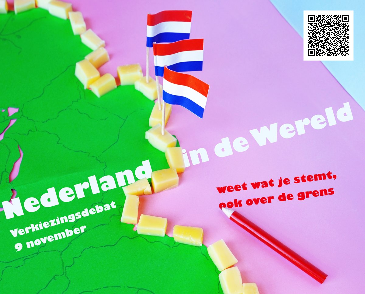 🌍Wat willen politieke partijen rond mensenrechten, handel, klimaat &amp; energie? Staat 'buitenland' überhaupt op de agenda?
👉🏾 Verkiezingsdebat ‘Nederland in de Wereld’, 9 nov. in Jaarbeurs Utrecht. Meld je nu aan: eventbrite.nl/e/tickets-verk…
 #TK2023  #weetwatjestemt #ookoverdegrens