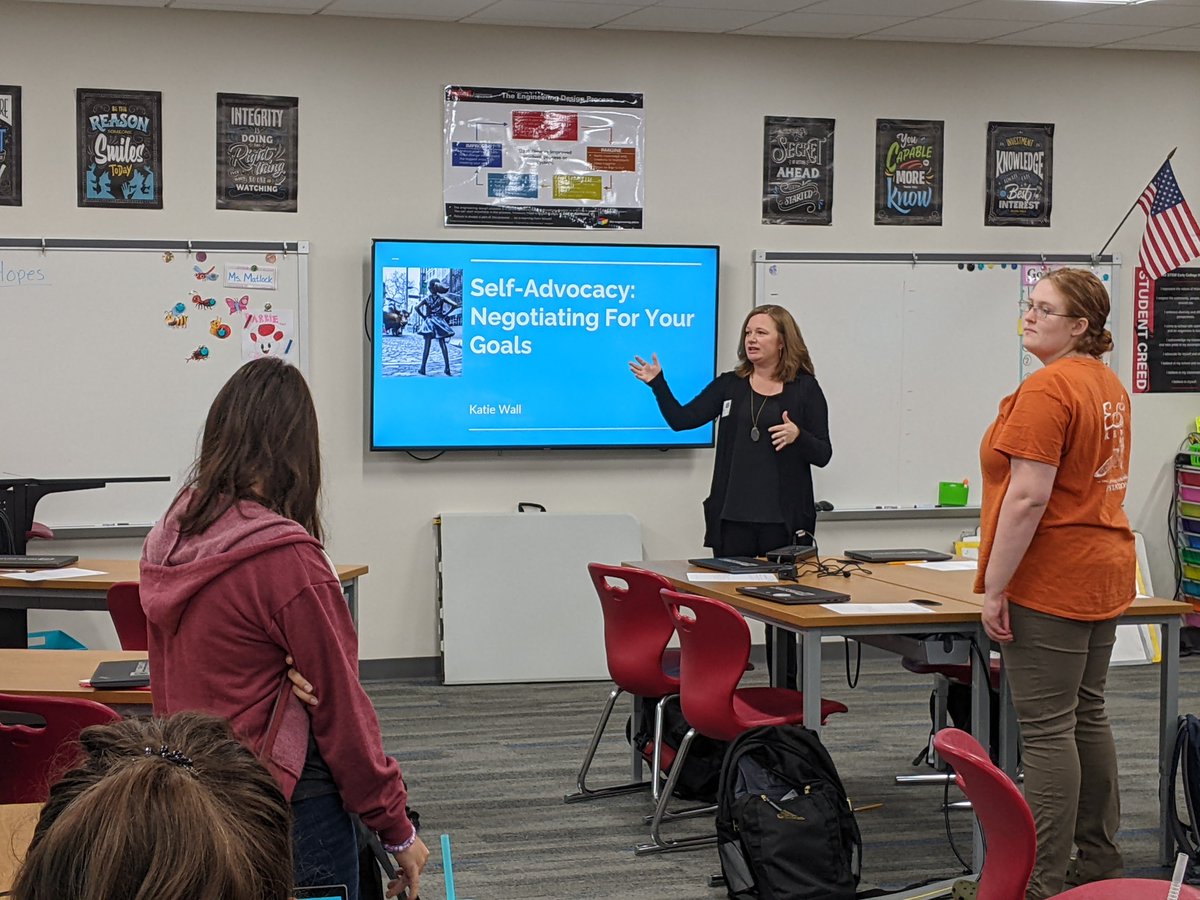 Kimberly MacDonald (@km_macdonald) on Twitter photo Katie Wall joined the <a href="/WakeSTEMECHS/">Wake STEM EC HS</a> freshman class this morning to kick off a session on Personal Advocacy in the workplace. Katie Wall joined the <a href="/WakeSTEMECHS/">Wake STEM EC HS</a> freshman class this morning to kick off a session on Personal Advocacy in the workplace.