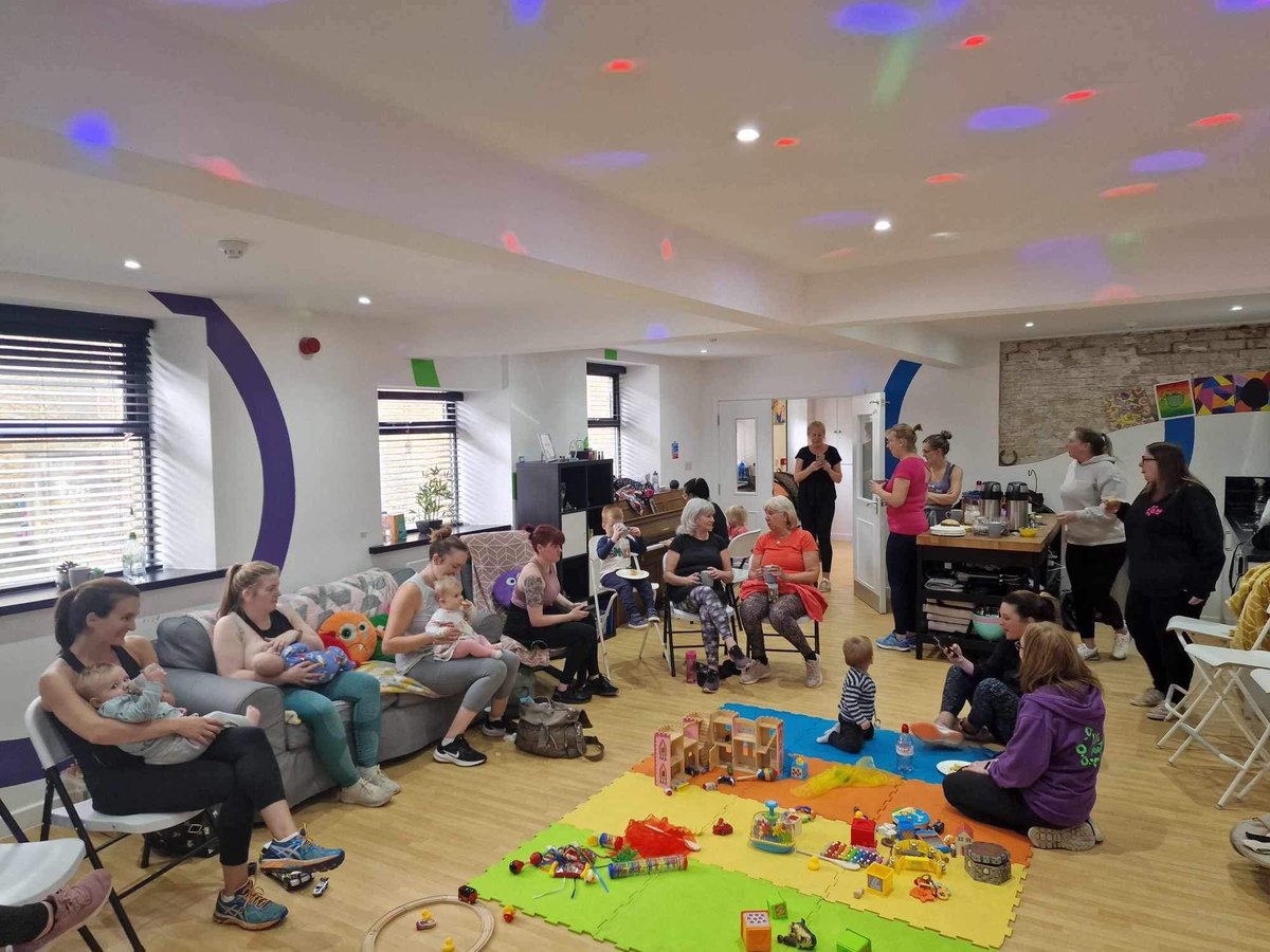 LiveWell_NE's tweet photo. Great morning in fitness with free child play!  A chance to exercise, feel good and meet others afterwards over a cuppa.
We love the new friendships formed in The Live Well Centre #sacriston #Wellbeing #CONNECT https://t.co/I8Vt2bfdbK