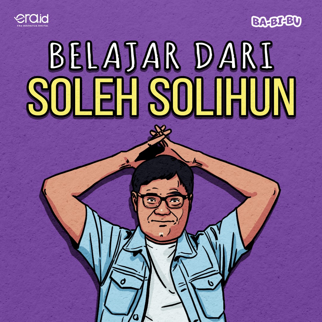 eradotid's tweet image. [TIDAK APA-APA MENJADI ORANG BIASA: PRINSIP HIDUP SOLEH SOLIHUN 🥳🕺]

Suatu ketika, Soleh Solihun diwawancara Putri Tanjung. Dua orang itu menunjukkan sikap sangat berlawanan: Putri memikirkan kontribusinya untuk orang lain, Soleh memikirkan kontribusinya untuk diri sendiri.