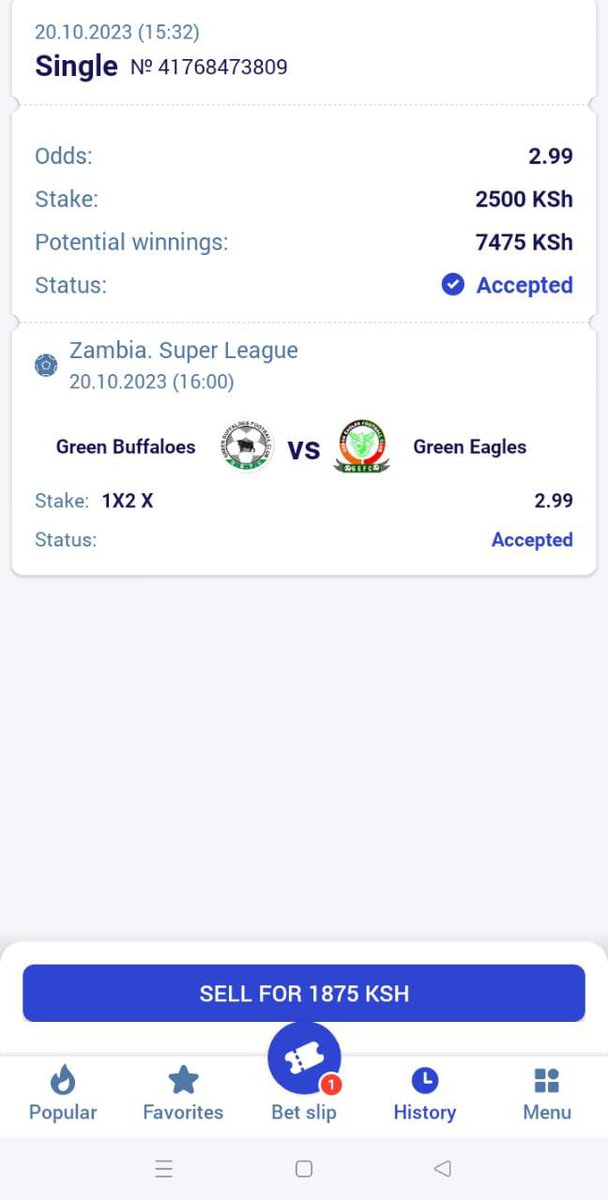 #Paripesa 
FT draw 👉 PE8FB
HT draw 👉 EYXFB

No #Paripesa account yet? Sign up with promocode Tasha746 now⚡
★ Zero taxes
★ Boosted odds
★Register👉 bit.ly/3M3QYiJ
★Promocode👉 Tasha746
(Receive 200% bonus up to 20,000 ksh upon using promocode)