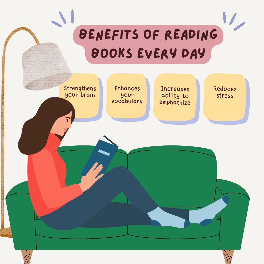 MillCityPress's tweet photo. DYK there are tons of benefits to reading every day? Here are 4 reasons why you should make reading a daily habit. 👓 📖 https://t.co/xsCvfJtkW3