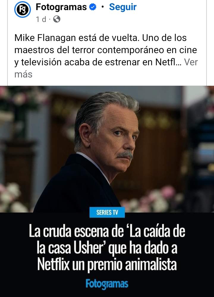 La serie me pareció muy regular, pero el capítulo dedicado a la experimentación animal es soberbio. Imaginadme en casa saltando como una chimpancé recién liberada del horror, así me quedé tras el capítulo!  
 Que caigan todos los males de la Casa Usher sobre Vivotecnia.
Hilo 👇