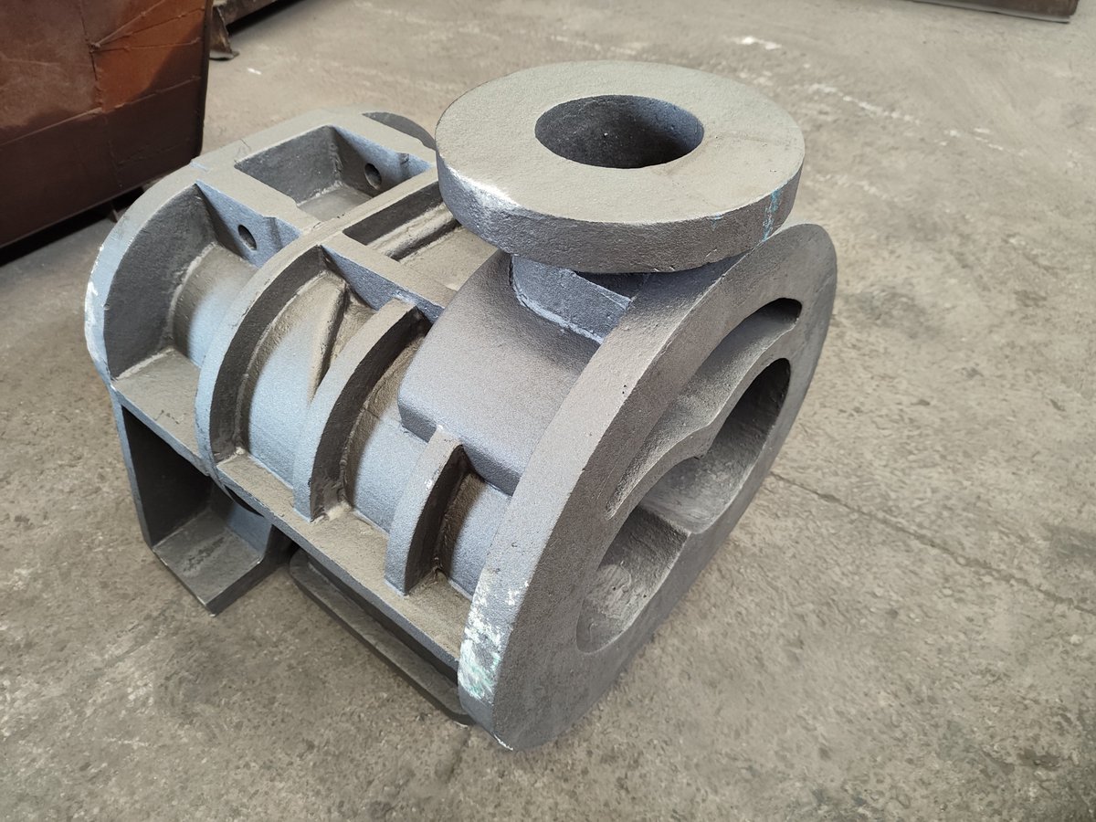 A complete set of compressor steel castings developed for the integration enterprise of heat energy recovery equipment.